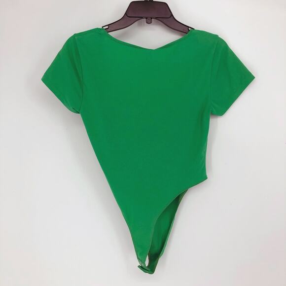 NWT RE/DONE x Pamela Anderson Stretch Organic Cotton-Jersey Bodysuit - Picture 3 of 10